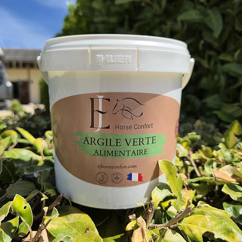 argile verte alimentaire cheval
