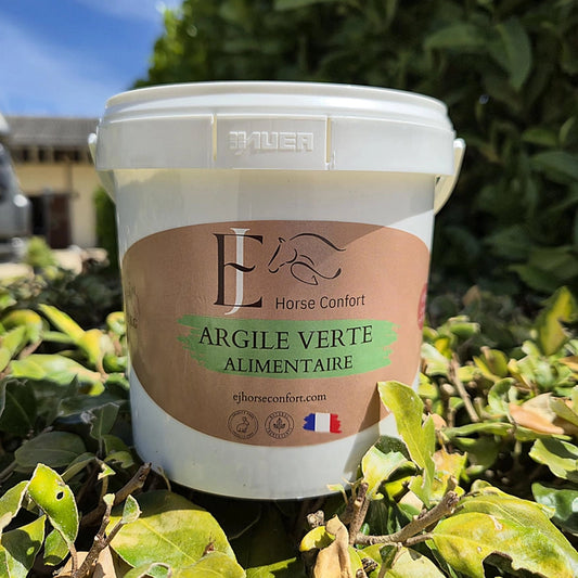 argile verte alimentaire cheval